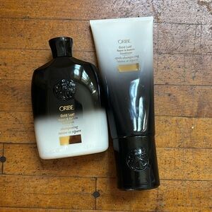 Gold Lust shampoo and conditioner